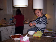 Wat kunnen wij lekker koken h mam